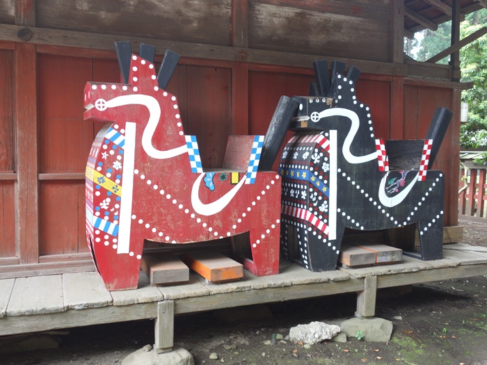 櫛引神社の八幡馬