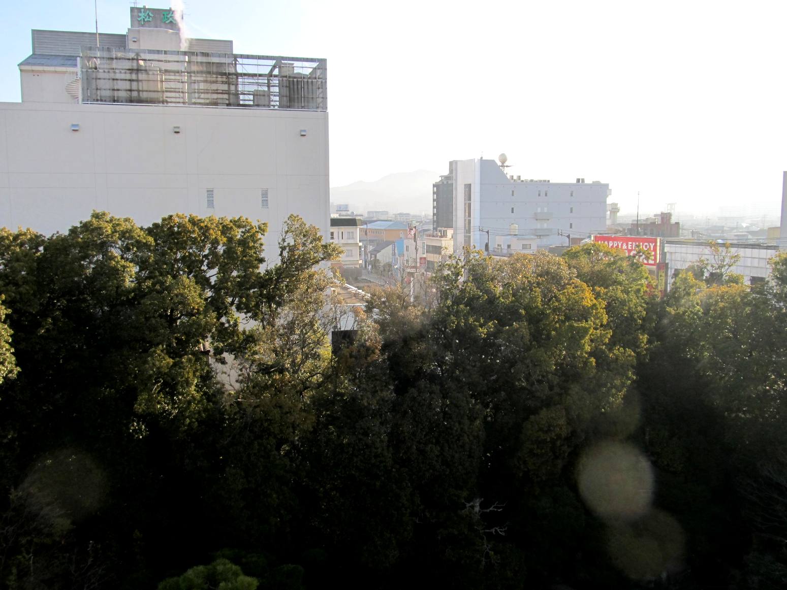 2011年の松田屋からの眺め